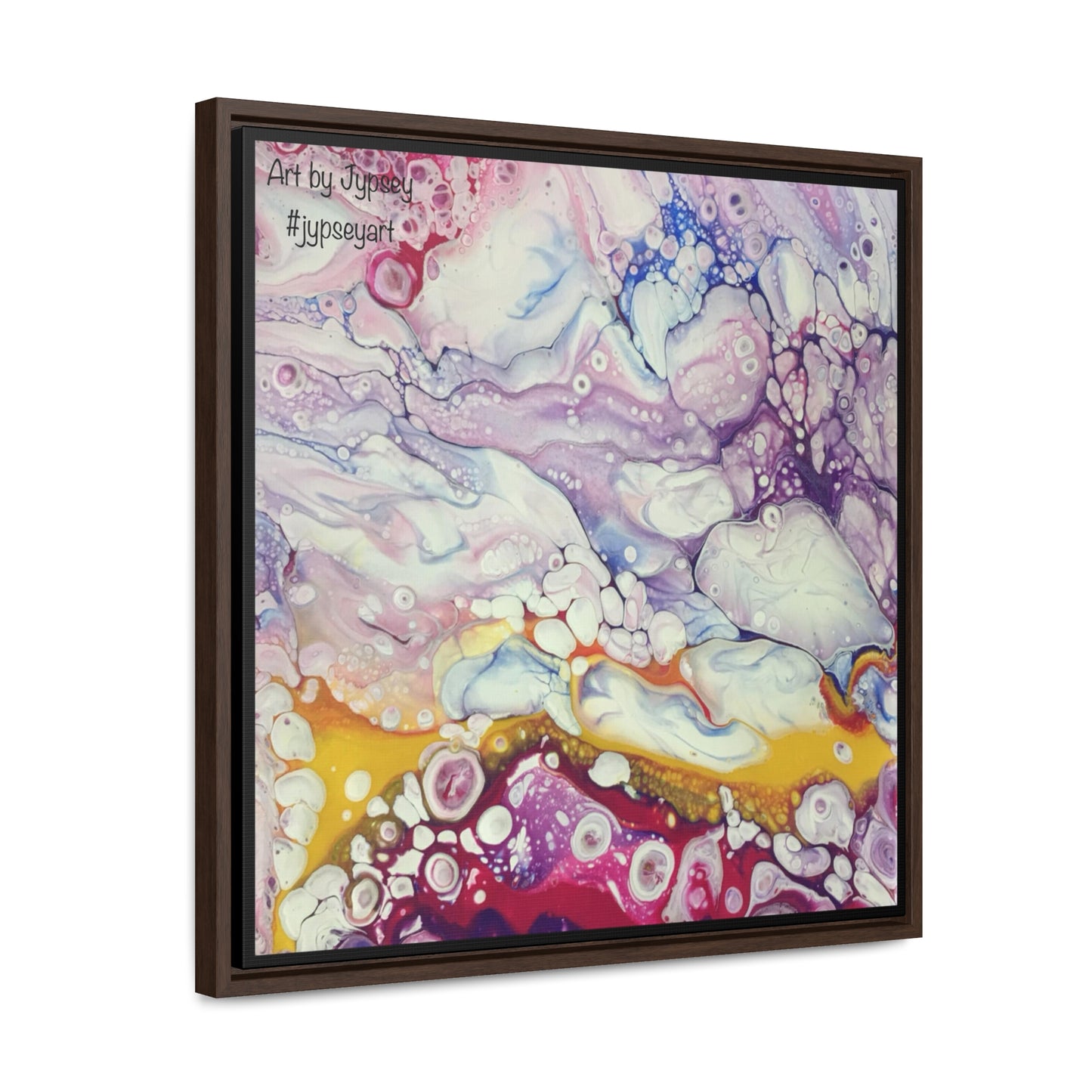 Art by Jypsey Gallery Canvas Wraps, Square Frame