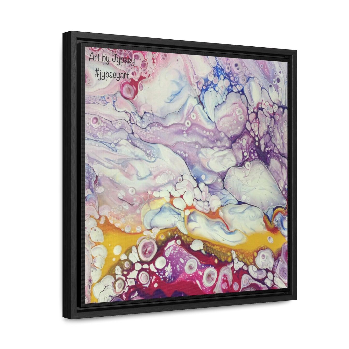 Art by Jypsey Gallery Canvas Wraps, Square Frame