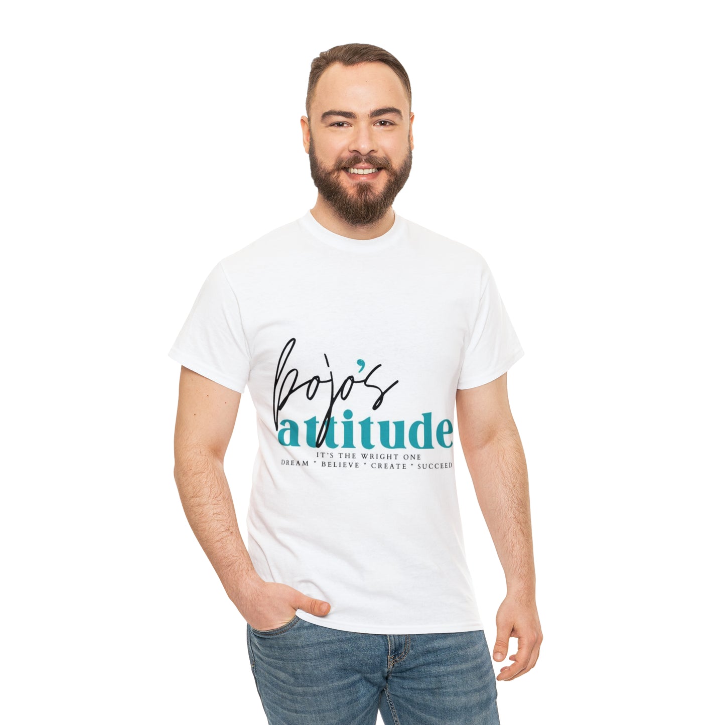 BoJo's Attitude - Unisex Heavy Cotton Tee