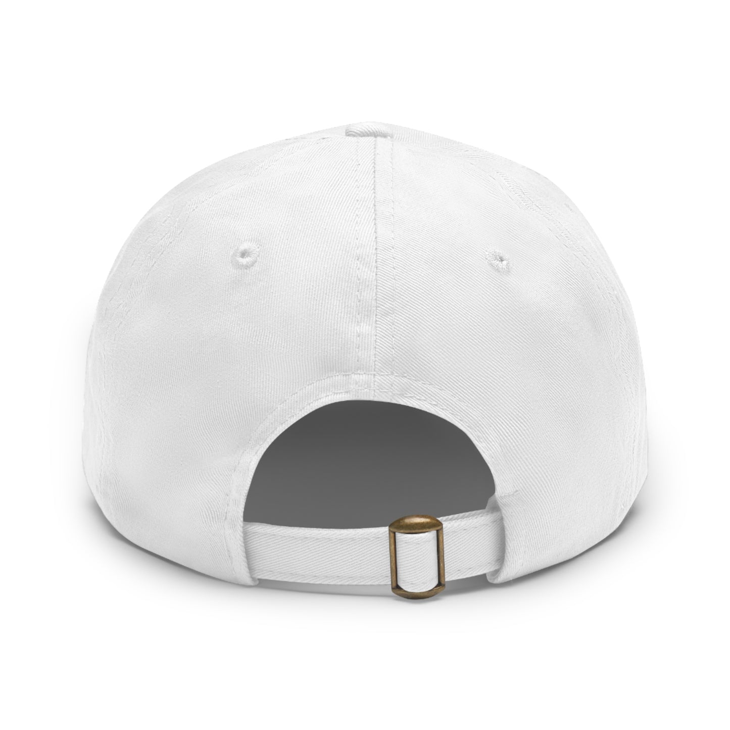 BoJo’s Attitude - Dad Hat with Leather Patch (Round)