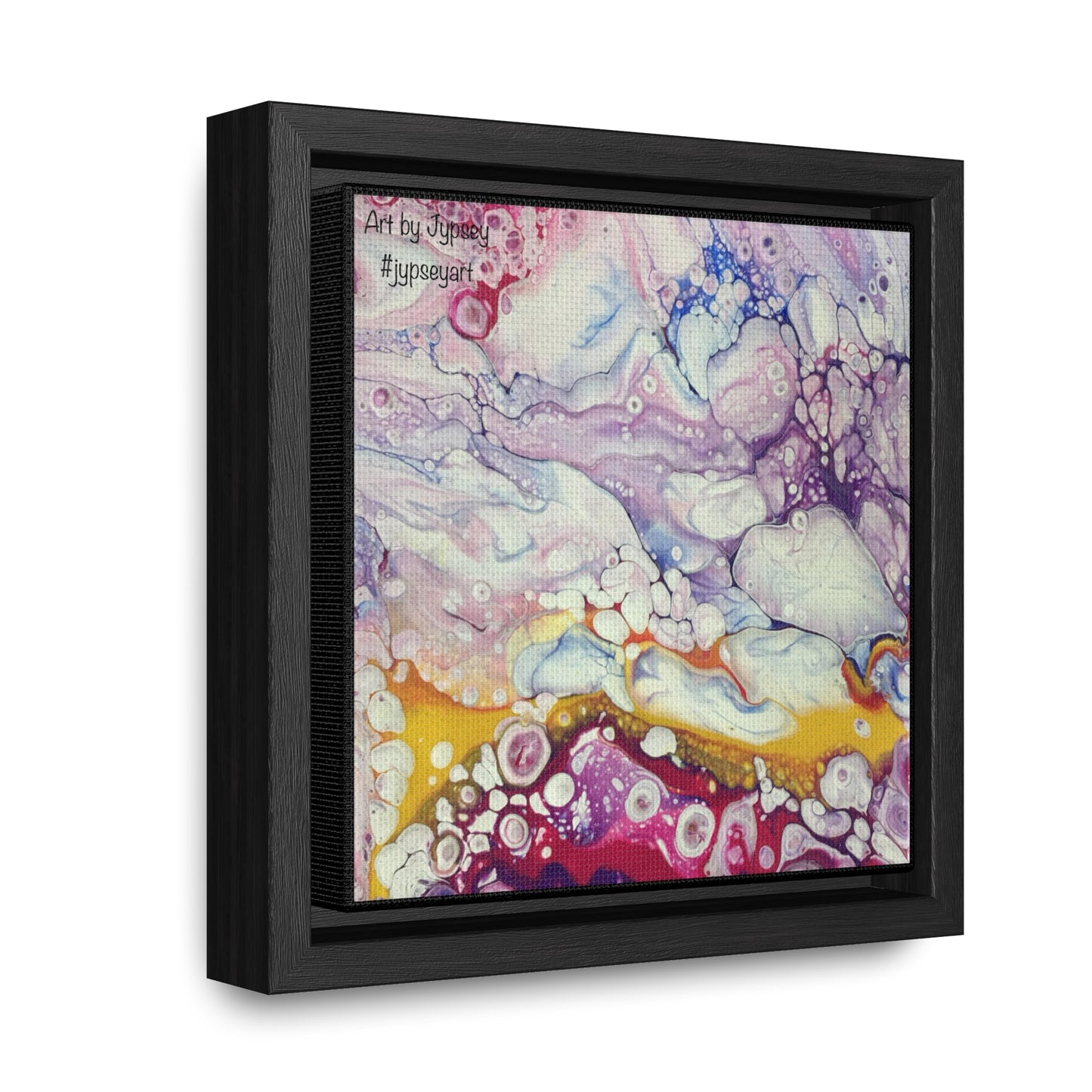 Art by Jypsey Gallery Canvas Wraps, Square Frame