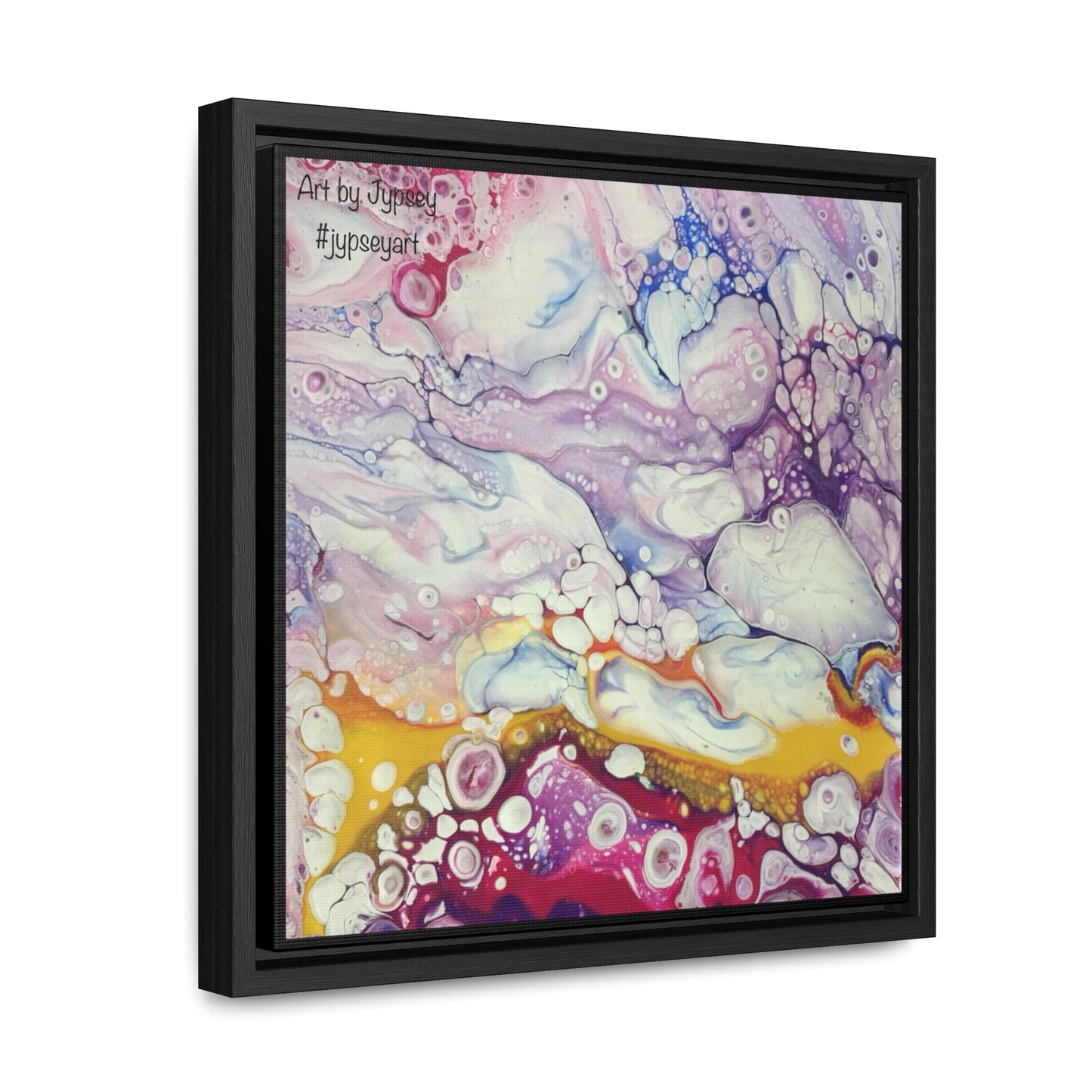 Art by Jypsey Gallery Canvas Wraps, Square Frame