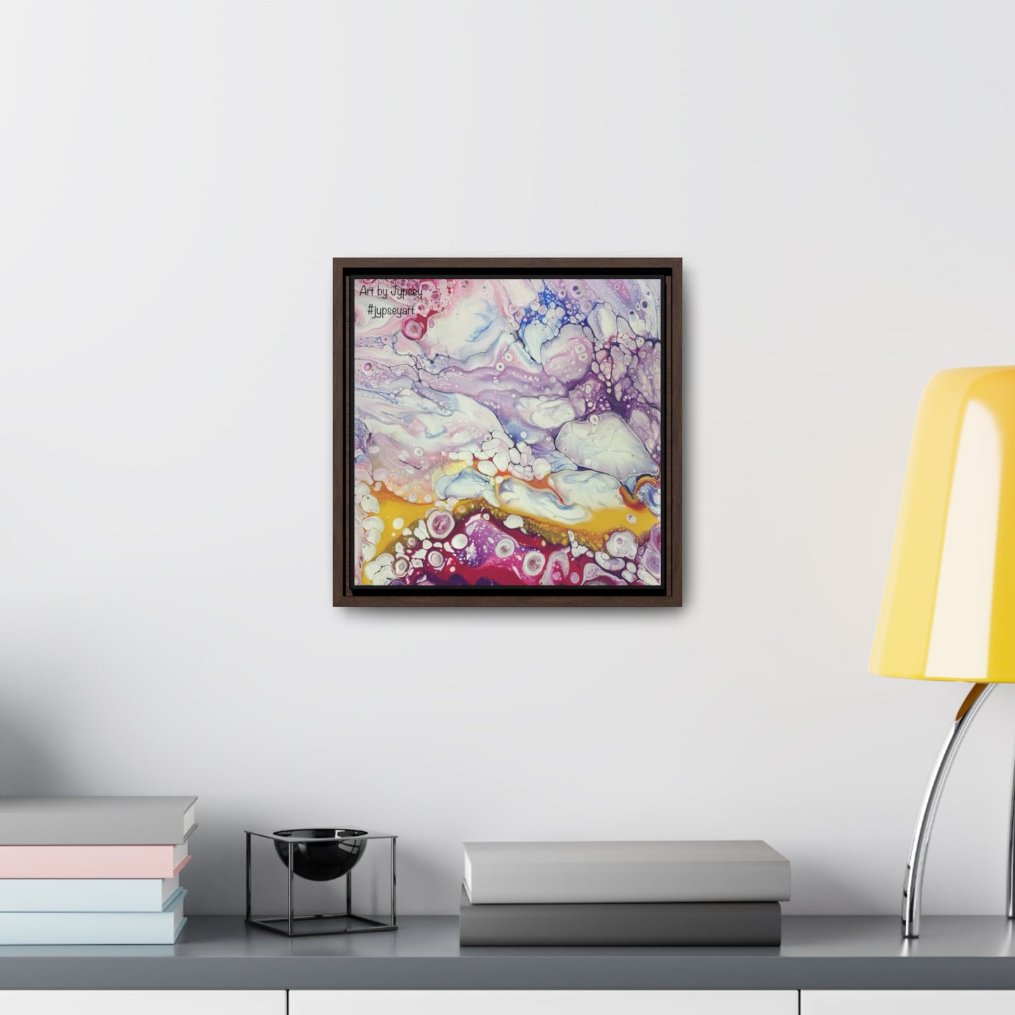 Art by Jypsey Gallery Canvas Wraps, Square Frame