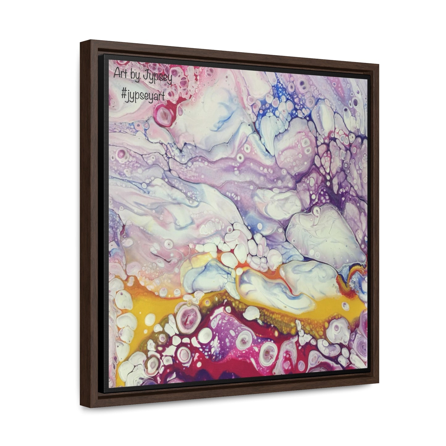 Art by Jypsey Gallery Canvas Wraps, Square Frame