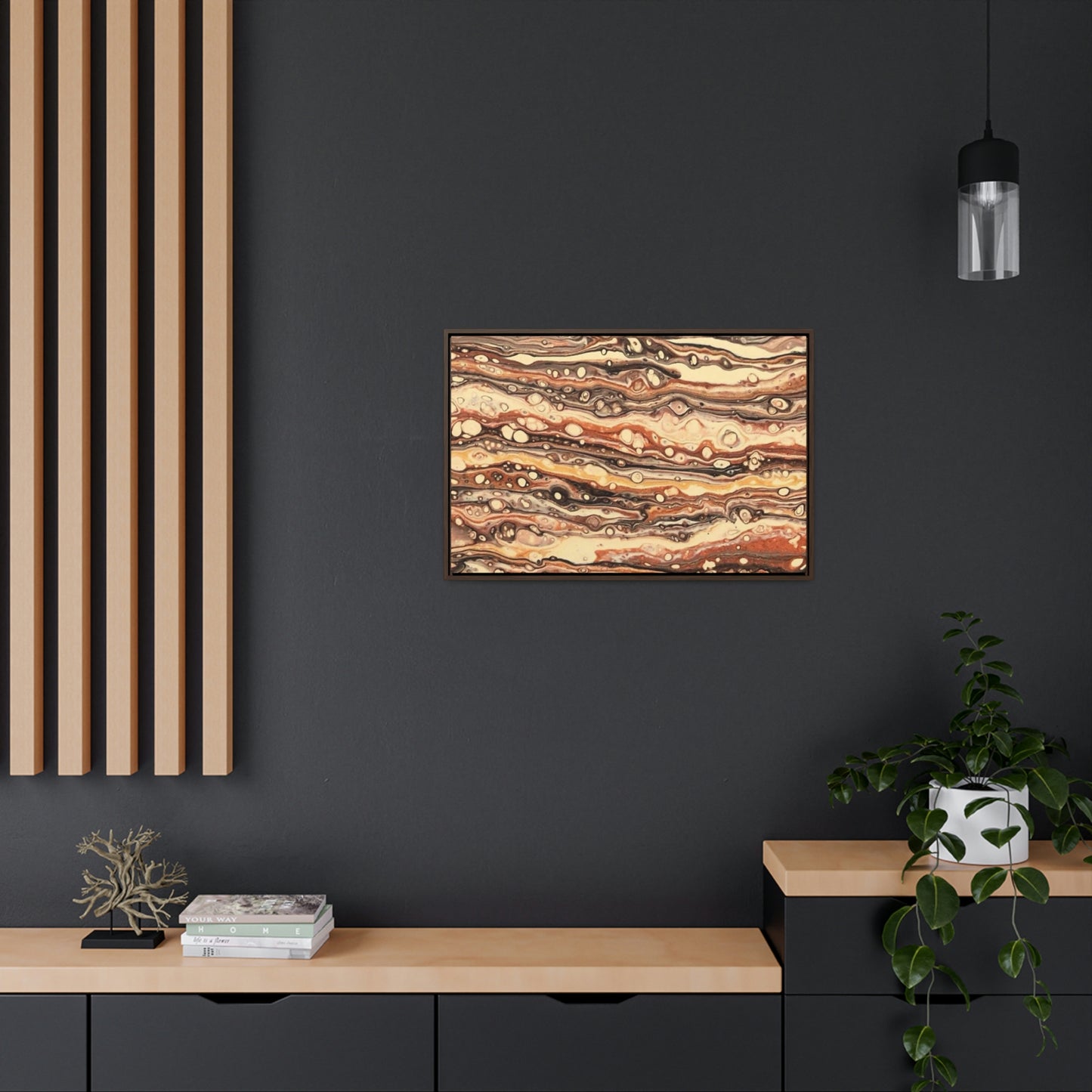 Art by Jypsey “Outback” Gallery Canvas Wraps, Horizontal Frame