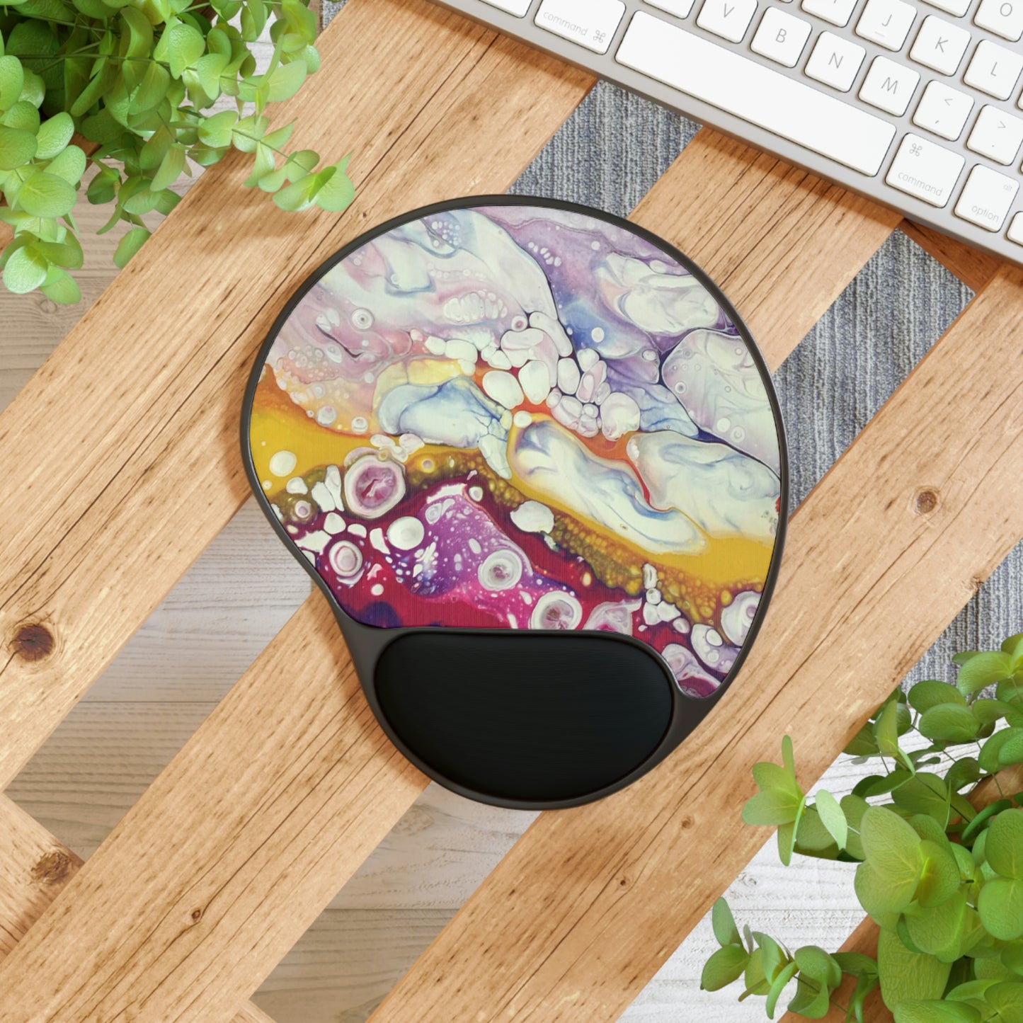 Art by Jypsey Mouse Pad With Wrist Rest